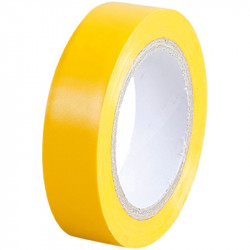 Ruban isolant jaune 15x10...