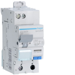 Disj.dif 1P+N 4.5kA C-40A...
