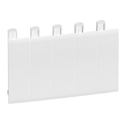 Obturateur 5 modules Blanc...