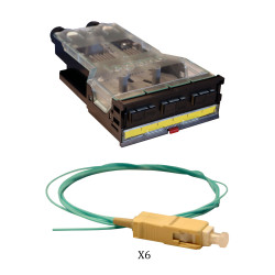 Cassette LCS fibre optique...