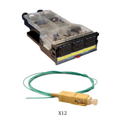 Cassette LCS fibre optique...