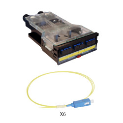 Cassette LCS fibre optique...