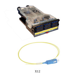 Cassette LCS fibre optique...