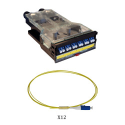 Cassette LCS fibre optique...