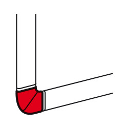 Angle plat variable de 85°...