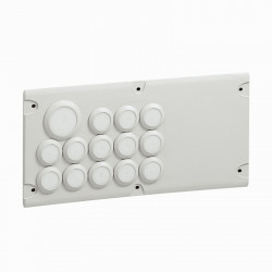 Plaque Cabstop IP55 avec 13...