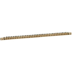 Barreau laiton 12x6,5mm...