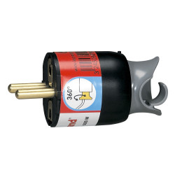Fiche plastique 2P+T 16A à...