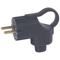 Fiche borne à vis 2P+T 16A...