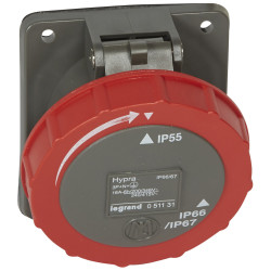 Prise fixe Hypra IP66-67 55...