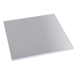 Plaque de finition inox...