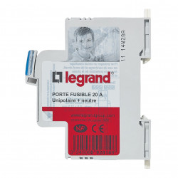 Porte-fusibles 1P+N 20A 1...