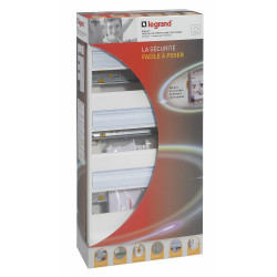 Coffret à équiper 3 rangées...