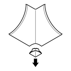 Angle intérieur plat pour...
