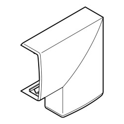 Angle plat pour moulure...