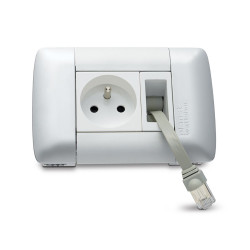 Kit rétractable RJ45 FTP...