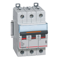 Disjoncteur DX 25 kA courbe...