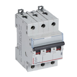 Disjoncteur DX 25 kA courbe...