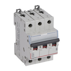 Disjoncteur DX 25 kA courbe...