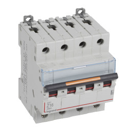 Disjoncteur DX 25 kA courbe...