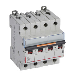 Disjoncteur DX 25 kA courbe...