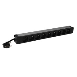 PDU 19'' 1 U LCS 9x2P+T...