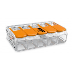 Borne Wago 5x4 mm, fil...
