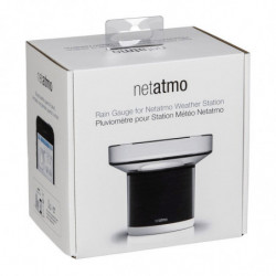 Netatmo Pack Pluviomètre Connecté sans-Fil pour la Station Météo + Support