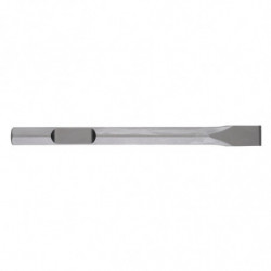 Burin plat 400 x 35mm Hex...
