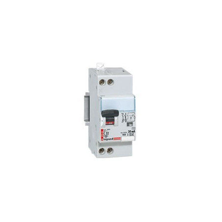 Disjoncteur différentiel 32 A - type AC - 30 mA - à vis - Uni+N - 230 V - 