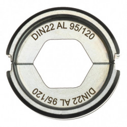 Matrice DIN22 Alu 95/120...