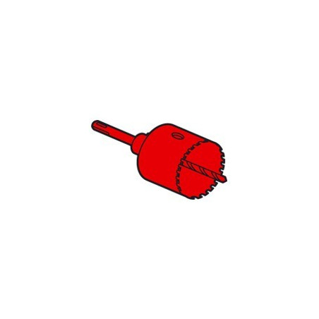 Scie multimatériaux à concrétion carbure de Tungstène Batibox - Ø67 mm Scie multimatériaux à concrétion carbure de Tungstène Batibox - Ø67 mm