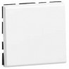 Poussoir Prog Mosaic - 2 mod - 6 A - blanc
