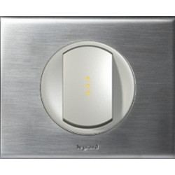 Inox brosse - Va-et-vient 10 AX à voyant