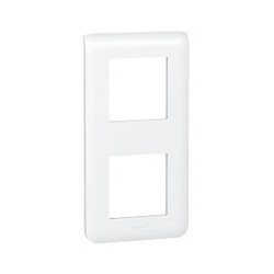 Plaque Prog Mosaic - 2x2 mod vertical - blanc