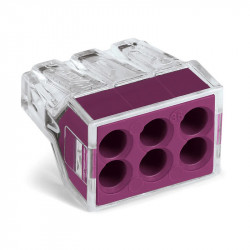 Lot de 50 bornes rigides 6...