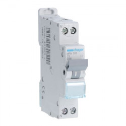 Disjoncteur 1P+N 3kA C-1A 1...