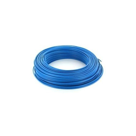 100m de fil 10mm² bleu rigide câble H07V-R (1225227)