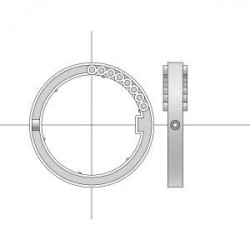 Bague d'adaption pour tube...