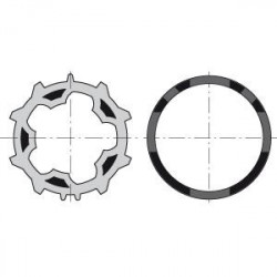 Roue + couronne moteur...