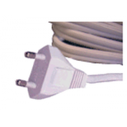 Cable alim eu 2.5m blanc...