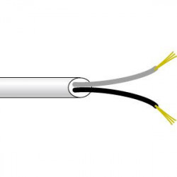 Cable electrique blanc 0,75...