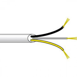 Cable electrique blanc 0,75...