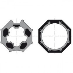 Roue/couron moteur diam 50...