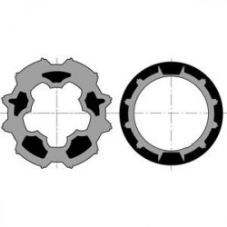 Roue + couronne moteur...