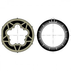 Jeu roue + couronne moteur...