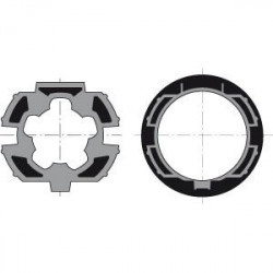 Roue + couronne moteur...