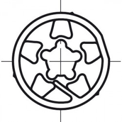Roue lt 50/60 tube...