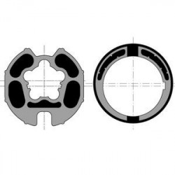 Roue + couronne lt60 - tube...
