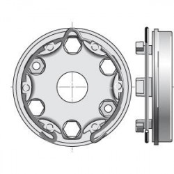 Support moteur ø50/ø60...